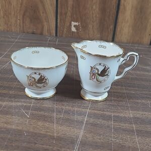 Royal Stafford Rebekah Cream & Sugar Set Bone China